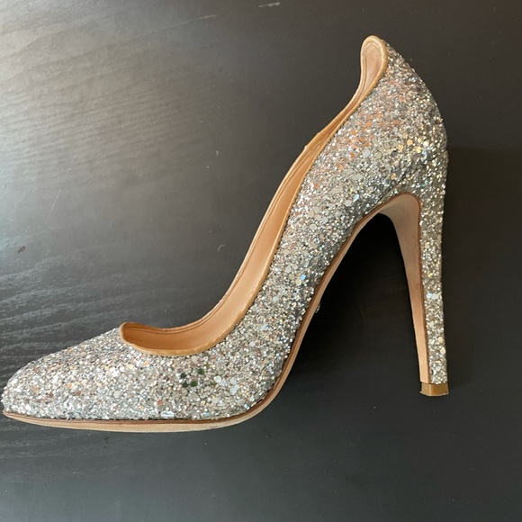 Jerome C. Rousseau glitter heels 6.5 - Picture 5 of 6